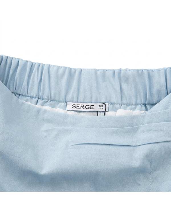 دامن زنانه آبی روشن سرژه Serge کد 2106512 - تصویر 4