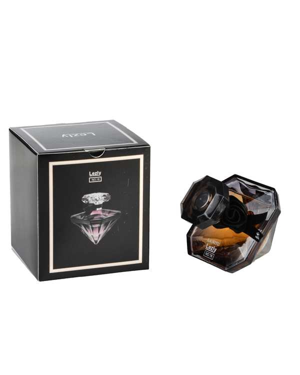 عطر زنانه لزلی Lezly رایحه لانکوم الماسی La Nuit Tresor حجم 25 میلی لیتر - تصویر 4