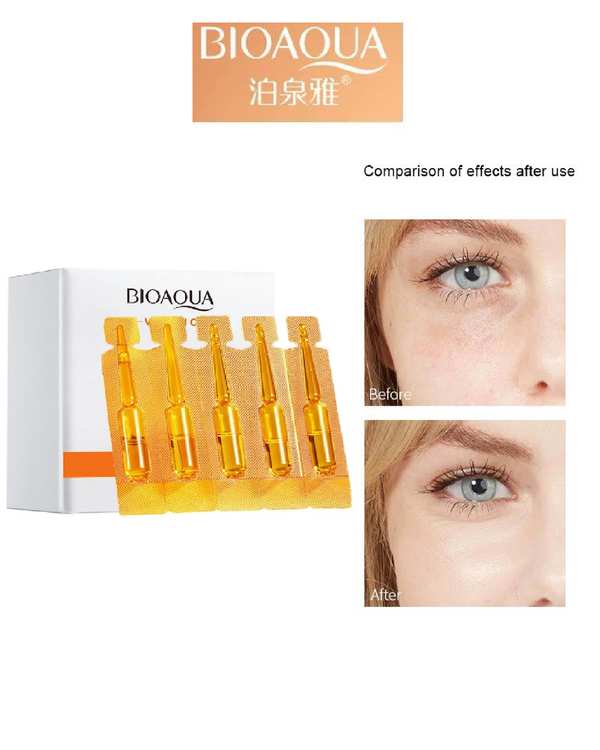 ویال سرم پوست صورت ویتامین سی بایو آکوا Bioaqua حجم 2 میلی لیتر بسته 20 عددی - تصویر 6