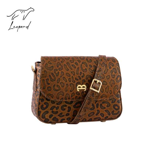 کیف دوشی چرم زنانه منط Mante کد B214