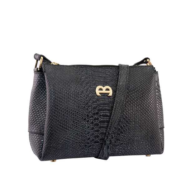 کیف دوشی چرم زنانه منط Mante کد B230