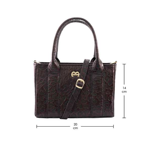 کیف چرم زنانه منط Mante کد F126 - تصویر 5