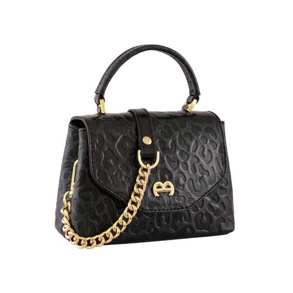 کیف دوشی چرم زنانه منط Mante کد F127