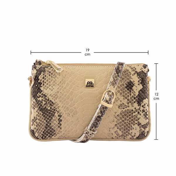 کیف دوشی چرم زنانه منط Mante کد F143 - تصویر 14