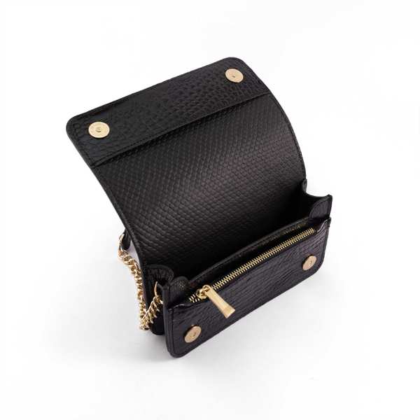 کیف دوشی چرم زنانه منط Mante کد h197 - تصویر 14