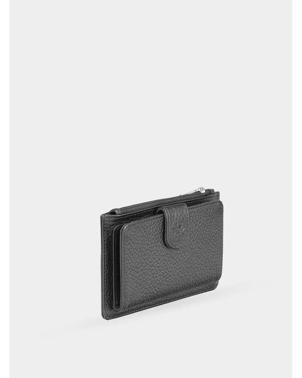جاکارتی چرم مشکی نوین چرم Novin Leather مدل ویشکا کد BCC0294 - تصویر 2