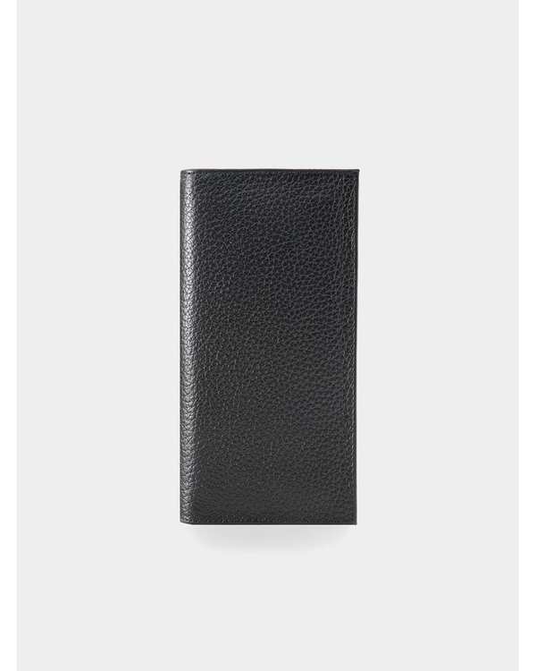 کیف پول کتی چرم مردانه مشکی قرمز نوین چرم Novin Leather مدل نویان کد WT2147 - تصویر 2