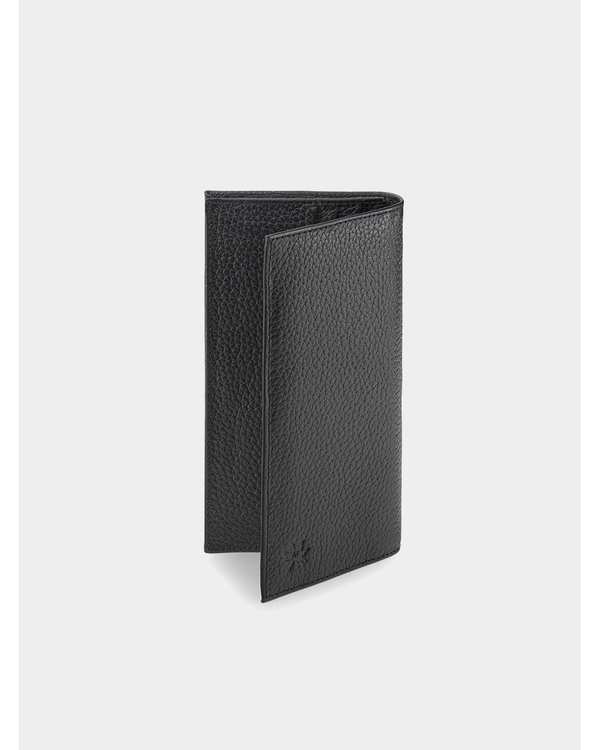 کیف پول کتی چرم مردانه مشکی قرمز نوین چرم Novin Leather مدل نویان کد WT2147 - تصویر 3