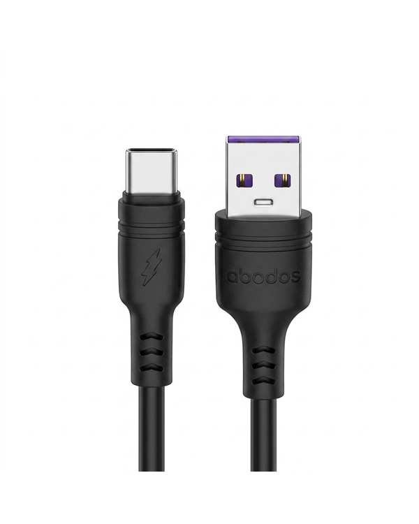 شارژر دیواری مشکی آبادوس Abodos مدل AS-CS236KIT به همراه کابل Type-c - تصویر 2