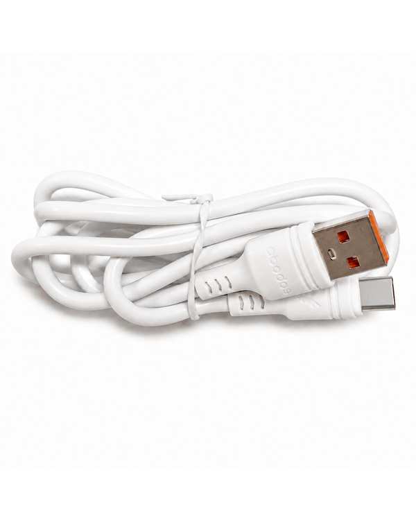 کابل شارژ Type-c سفید آبادوس Abodos مدل AS-DS33 - تصویر 2