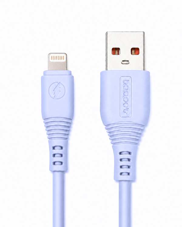 کابل شارژ Lightening آبی آبادوس Abodos مدل AS-DS350