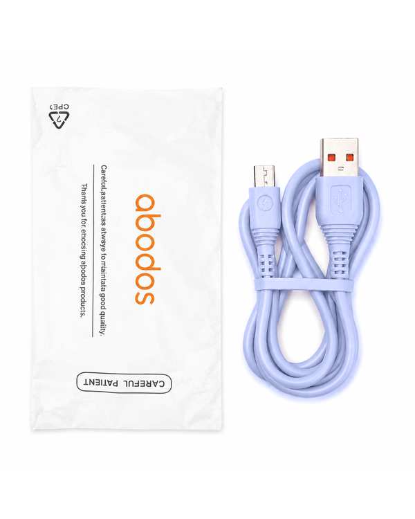 کابل شارژ Micro آبی آبادوس Abodos مدل AS-DS350 - تصویر 3