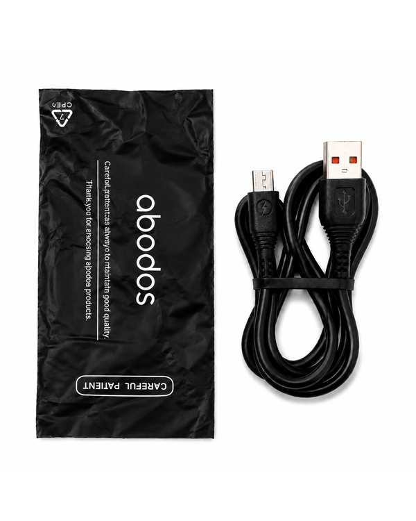 کابل شارژ Micro مشکی آبادوس Abodos مدل AS-DS350 - تصویر 3
