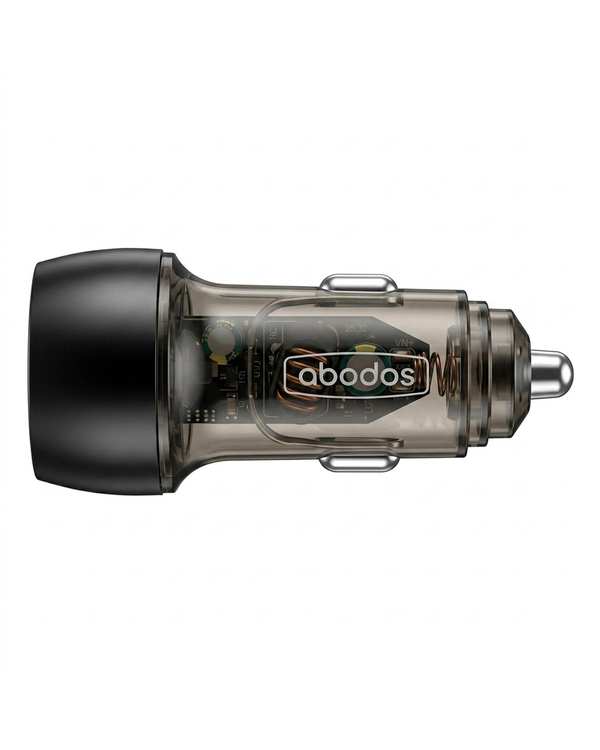 شارژر فندکی مشکی آبادوس Abodos مدل AS-GS22
