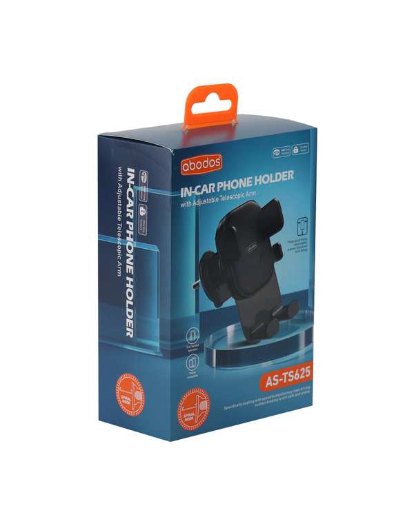 هولدر موبایل مشکی آبادوس Abodos مدل AS-TS625 - تصویر 6