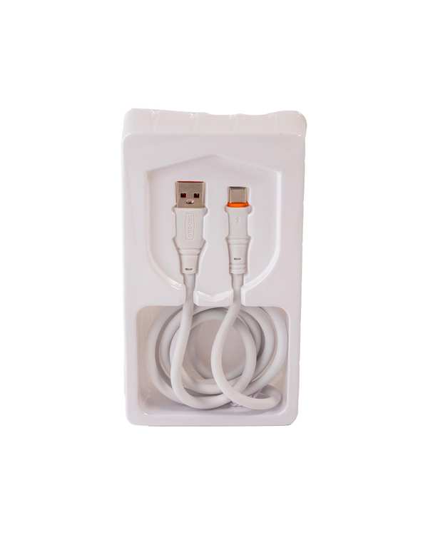 کابل شارژ Type-c سفید آبادوس Abodos مدل AS-DS366 - تصویر 3