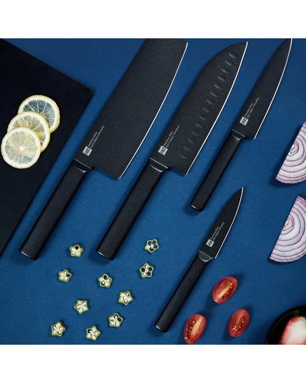 ست سرویس چاقو آشپزخانه 5 پارچه هوهاو Huohou مدل HU0076 - تصویر 3