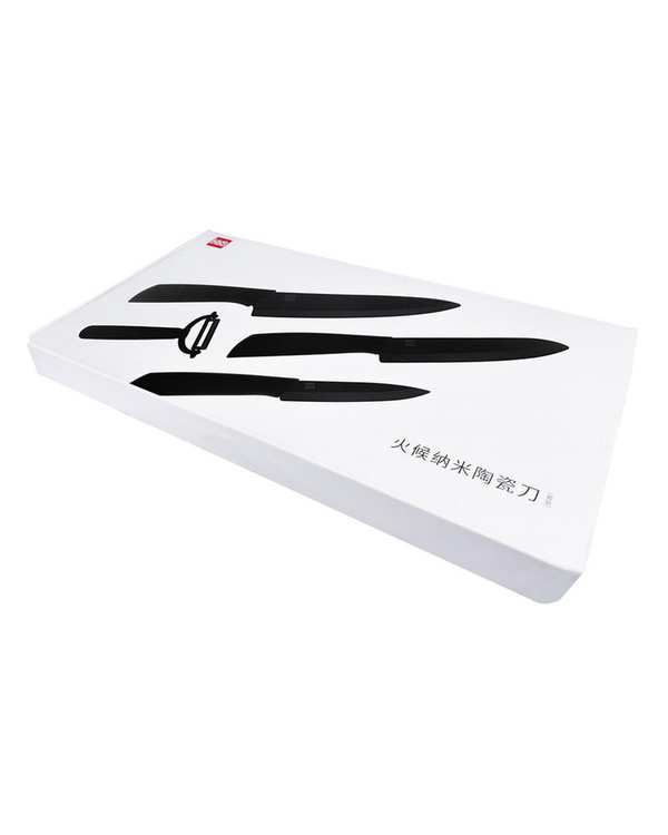 ست چاقو آشپزخانه 4 پارچه هوهاو Huohou مدل HU0010 - تصویر 4