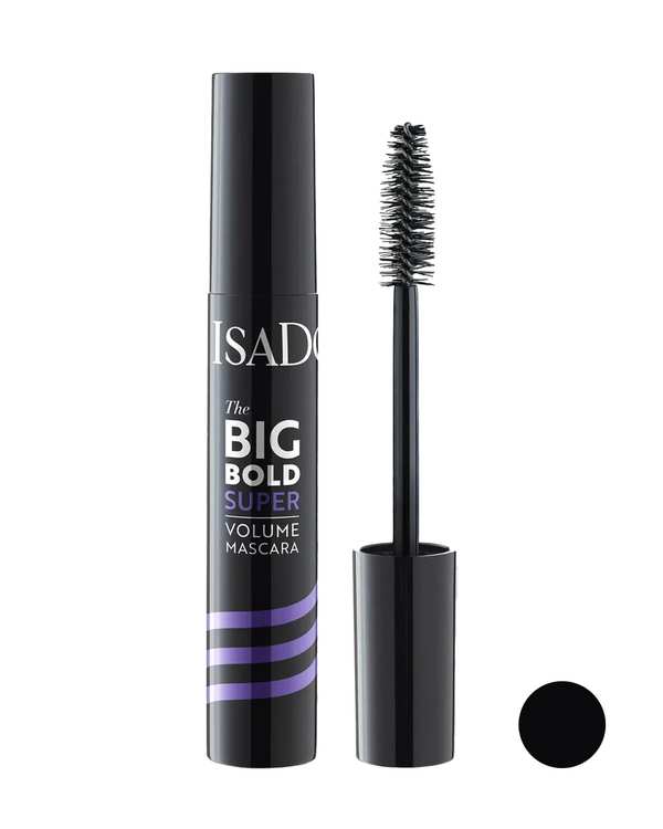 ریمل حجم دهنده مژه مشکی ایزادورا Isadora مدل The Big Bold Super Volume