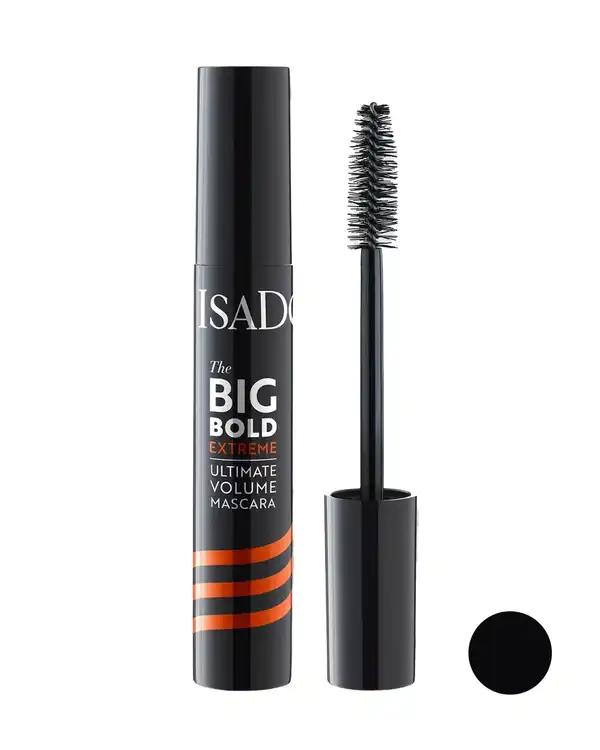 ریمل حجم دهنده فوق العاده مژه مشکی ایزادورا Isadora مدل The Big Bold Extreme Ultimate Volume