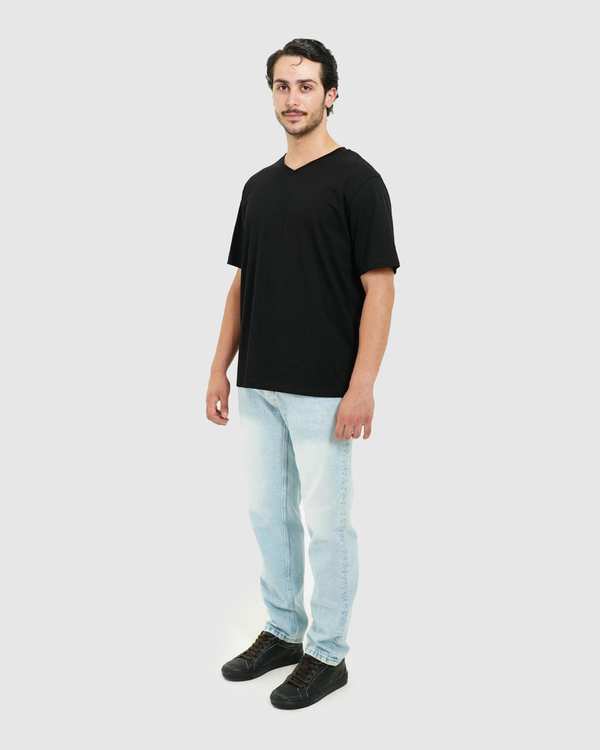 تیشرت مردانه مشکی توریور Toriver کد 8010300007 - تصویر 2