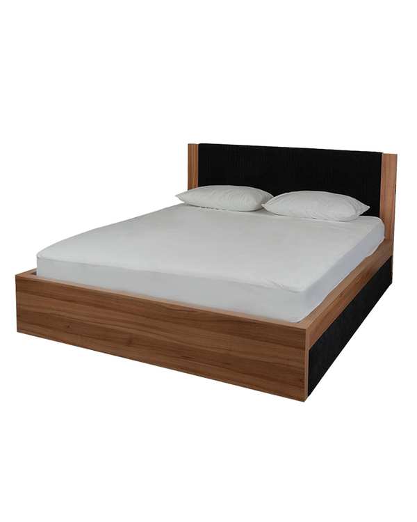 محافظ تشک دو نفره سایز 160×200 ضد آب ساده سفید ورنا هوم Vornahome