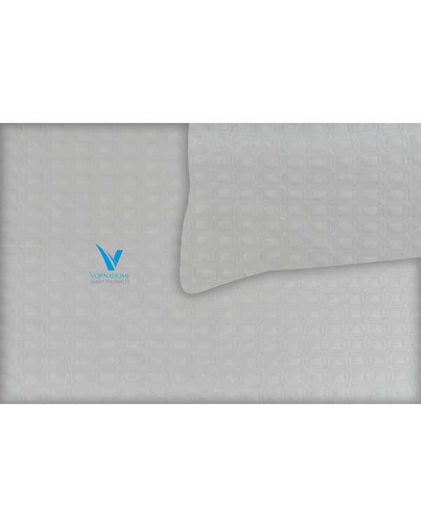 محافظ تشک دو نفره سایز 200×200 ضد آب کامفورت سفید ورنا هوم Vornahome - تصویر 4