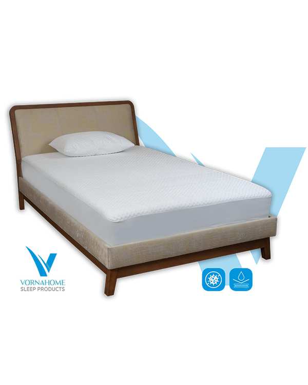 محافظ تشک یک نفره سایز 80×180 ضد آب الیت سفید ورنا هوم Vornahome - تصویر 6