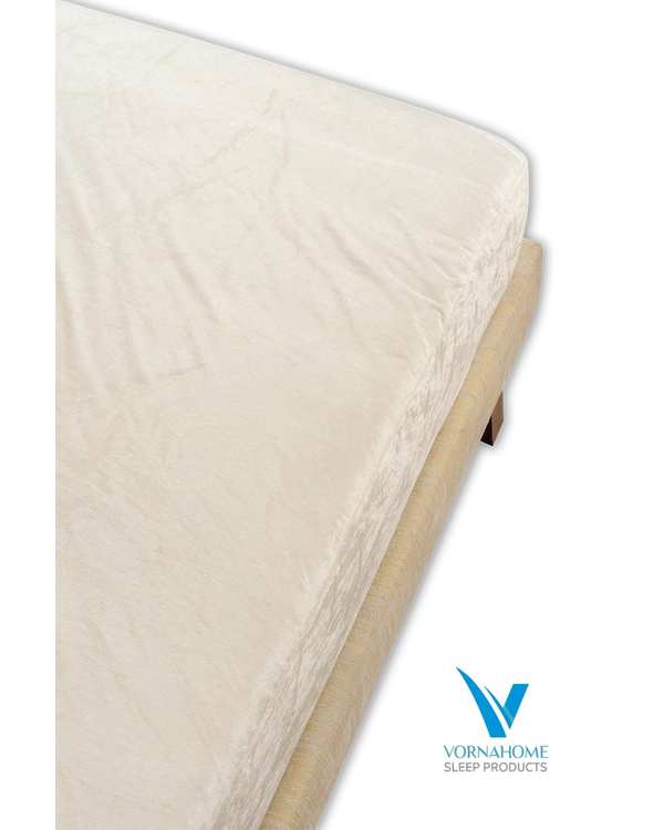 نیم ست محافظ تشک یک نفره سایز 180×80 ضد آب شیری ورنا هوم Vornahome مدل ورنا پرو Vorna Pro - تصویر 4