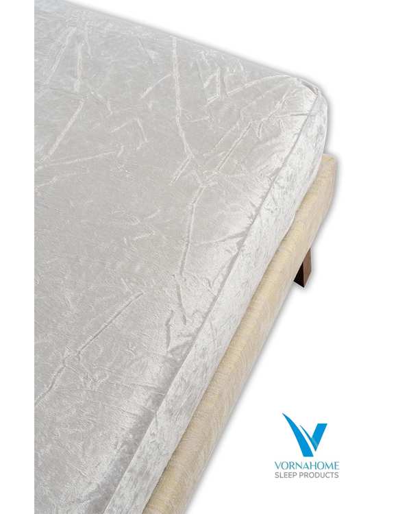 نیم ست محافظ تشک یک نفره سایز 180×80 ضد آب نقره ای ورنا هوم Vornahome مدل ورنا پرو Vorna Pro - تصویر 4