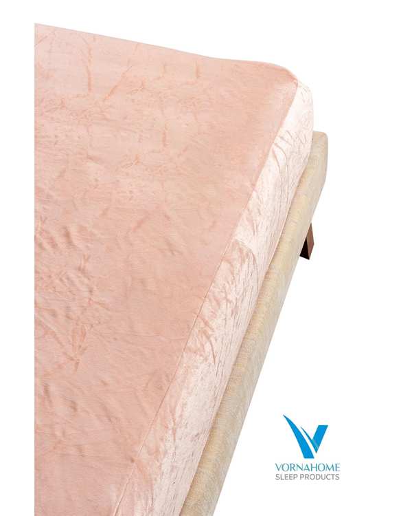 نیم ست محافظ تشک یک نفره سایز 180×80 ضد آب گلبهی ورنا هوم Vornahome مدل ورنا پرو Vorna Pro - تصویر 3