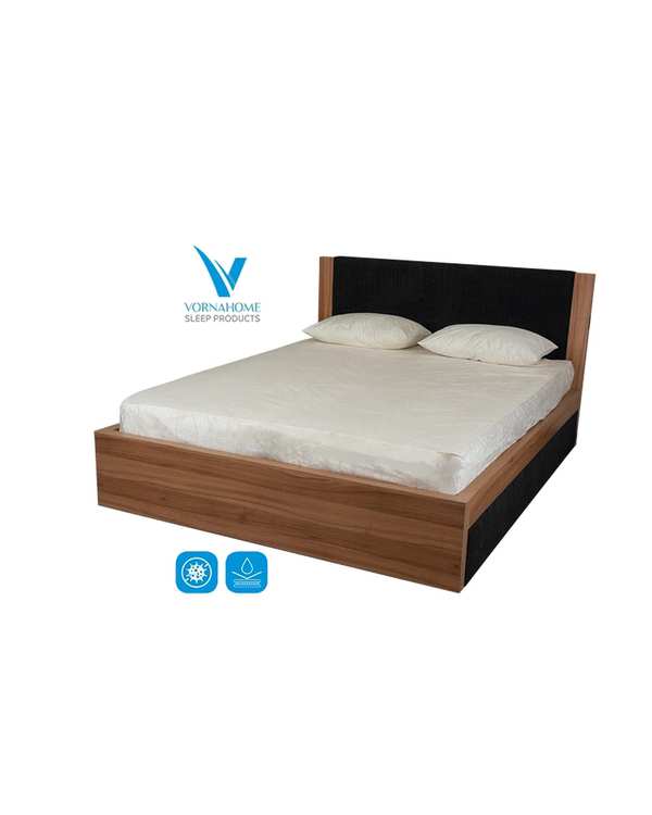 نیم ست محافظ تشک یک نفره سایز 90×200 ضد آب شیری ورنا هوم Vornahome مدل ورنا پرو Vorna Pro - تصویر 5