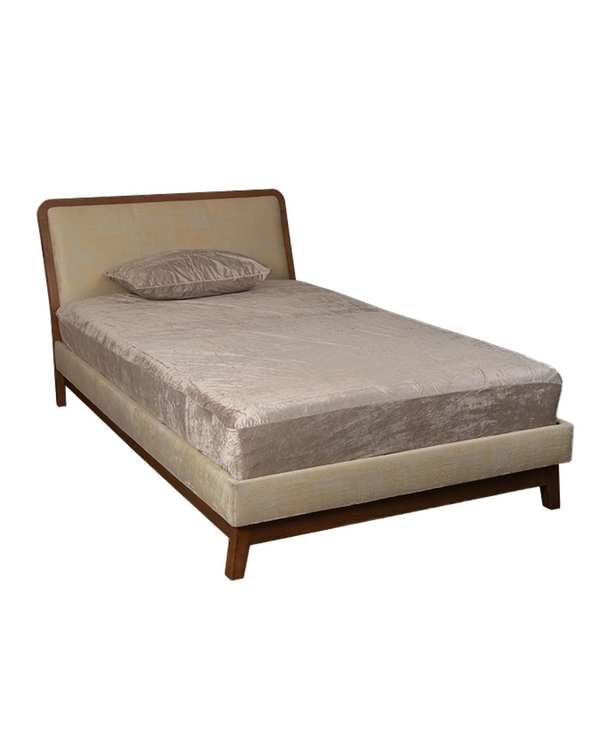 نیم ست محافظ تشک یک نفره سایز 100×200 ضد آب بژ ورنا هوم Vornahome مدل ورنا پرو Vorna Pro