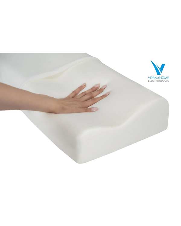 بالش مموری فوم موج سایز XL سفید ورنا هوم Vornahome - تصویر 6