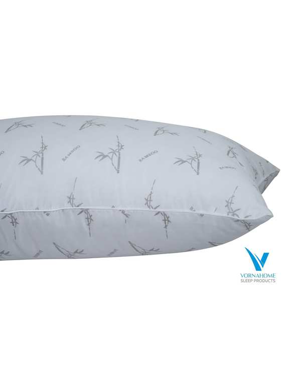 بالش الیاف بامبو سایز 70×50 سفید ورنا هوم Vornahome - تصویر 2