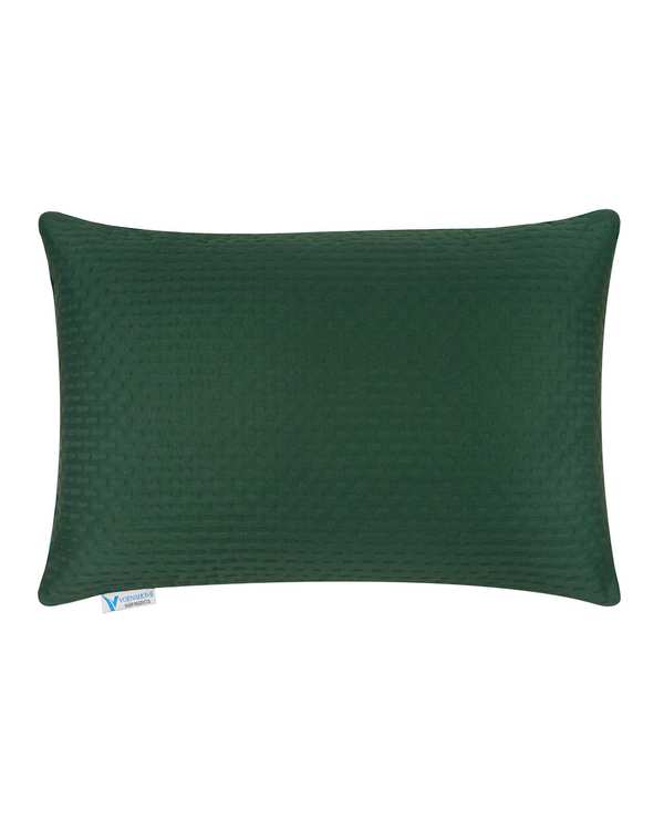 بالش الیاف سایز 70×50 سبز تیره ورنا هوم Vornahome مدل ساده