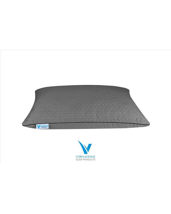 بالش الیاف سایز 70×50 طوسی ورنا هوم Vornahome مدل ساده - تصویر 2