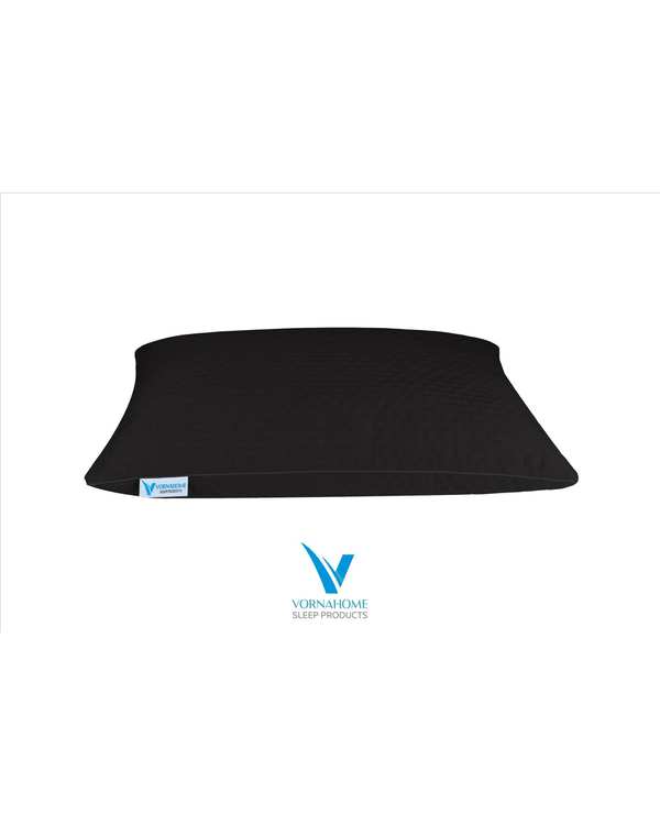 بالش الیاف سایز 70×50 مشکی ورنا هوم Vornahome مدل ساده - تصویر 2