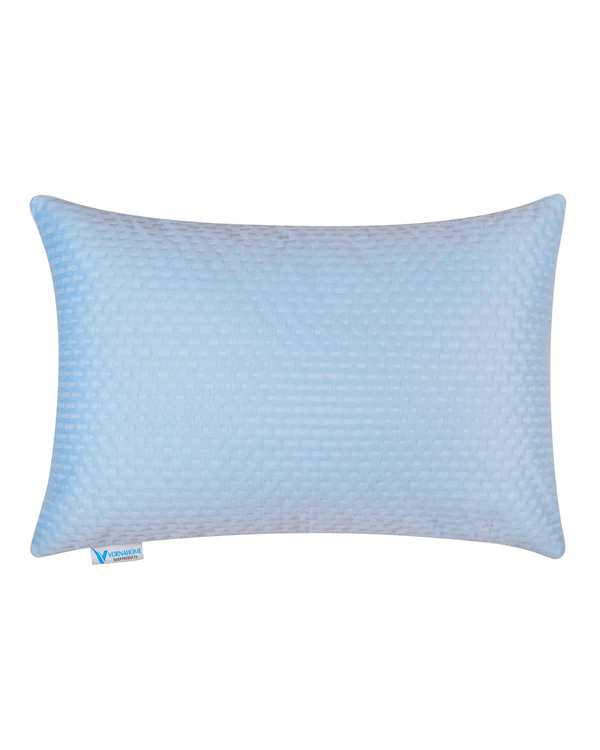 محافظ بالش ضد آب رنگی سایز 70×50 آبی روشن ورنا هوم Vornahome