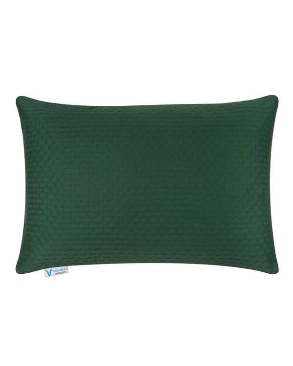 محافظ بالش ضد آب رنگی سایز 70×50 سبز تیره ورنا هوم Vornahome