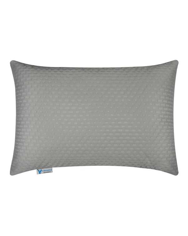 محافظ بالش ضد آب رنگی سایز 70×50 طوسی روشن ورنا هوم Vornahome