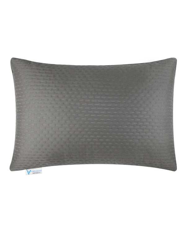 محافظ بالش ضد آب رنگی سایز 70×50 طوسی ورنا هوم Vornahome