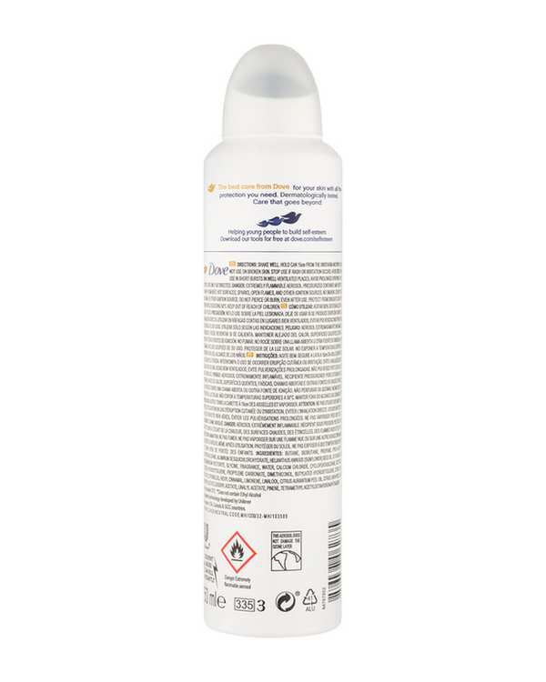 اسپری ضد تعریق زنانه 48 ساعته داو Dove سری Go Fresh رایحه گریپ فروت و علف لیمو حجم 250 میلی لیتر - تصویر 3