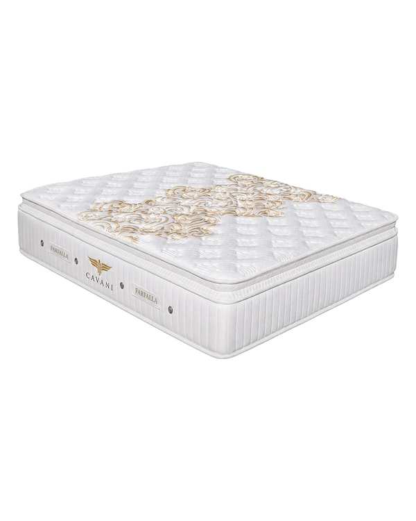 تشک طبی فنری پد دار میکرو بونل کاوانی مدل فارفالا سایز 120×200