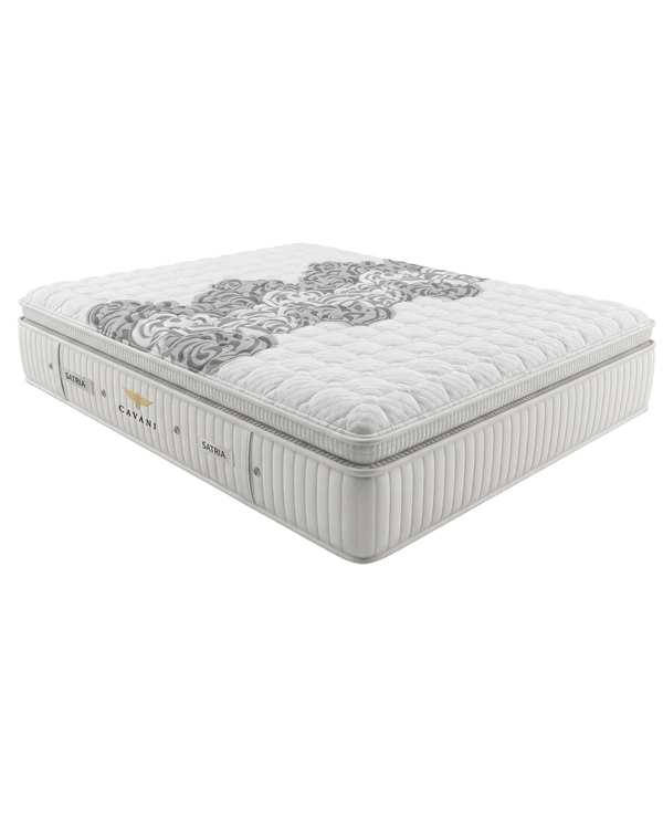 تشک طبی فنری پد دار میکرو بونل کاوانی مدل ساتریا سایز 140×200