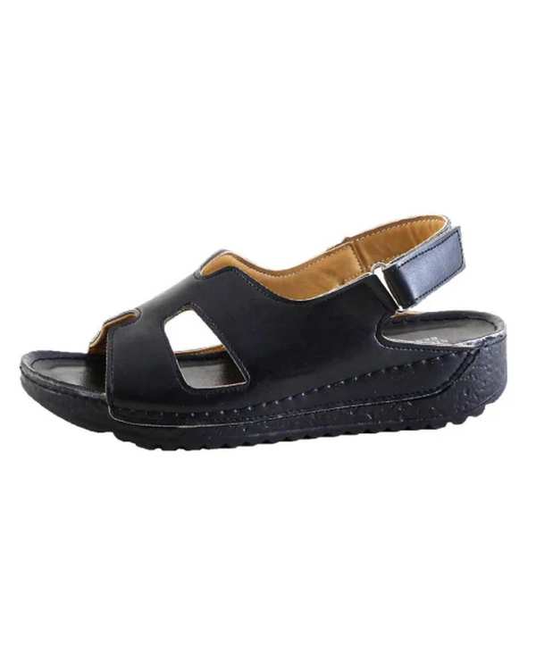 صندل زنانه طبی مشکی شهرام طب Shahram Teb کد 1021