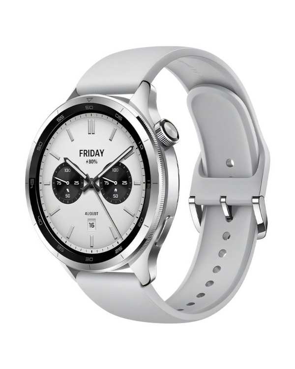 ساعت هوشمند نقره ای شیائومی Xiaomi سایز 47 میلی متری مدل Watch S4