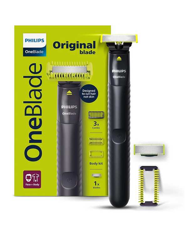 ماشین اصلاح سر و صورت ست ماشین اصلاح موی صورت و بدن شارژی فیلیپس Philips مدل QP1624/10 - تصویر 4