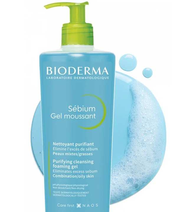ژل شستشوی صورت بایودرما Bioderma مدل سبیوم Sebium حجم 200 میلی لیتر - تصویر 2