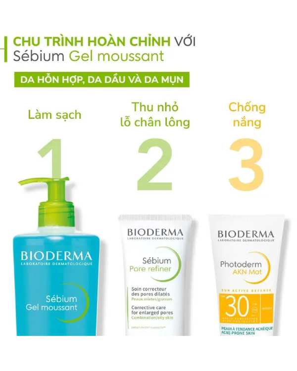 ژل شستشوی صورت بایودرما Bioderma مدل سبیوم Sebium حجم 200 میلی لیتر - تصویر 6